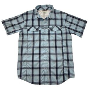 Columbia OmniShade Vented Breathable Shirt Mens SZ Medium Casual Outdoor Comfort